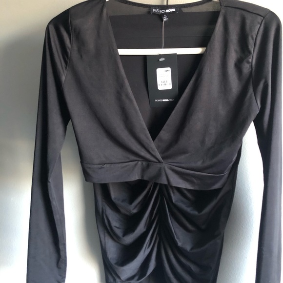 Black 2 Piece Skirt Set - Picture 4 of 7